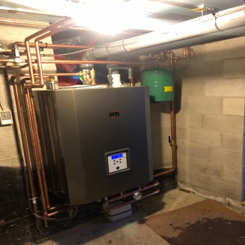 Boilers and In Floor Heating